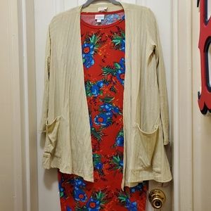 XS Lularoe Caroline Cardigan